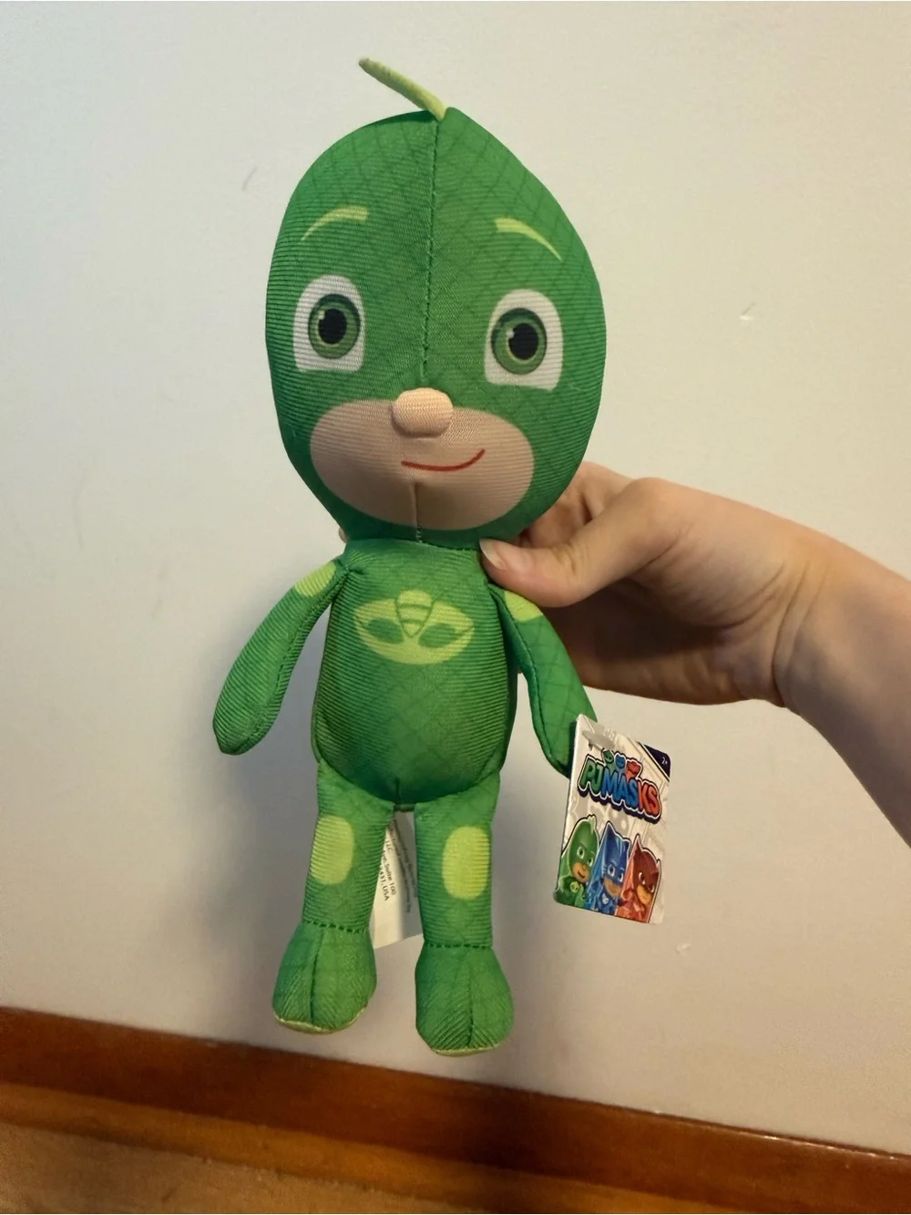 PJ Masks Gekko Plush Stuffed Toy Superhero Green 6